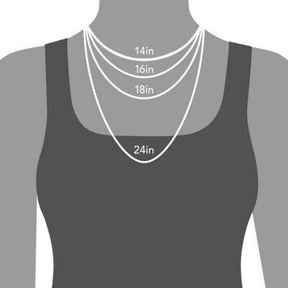 Heart-Shaped Necklace with Pearl
